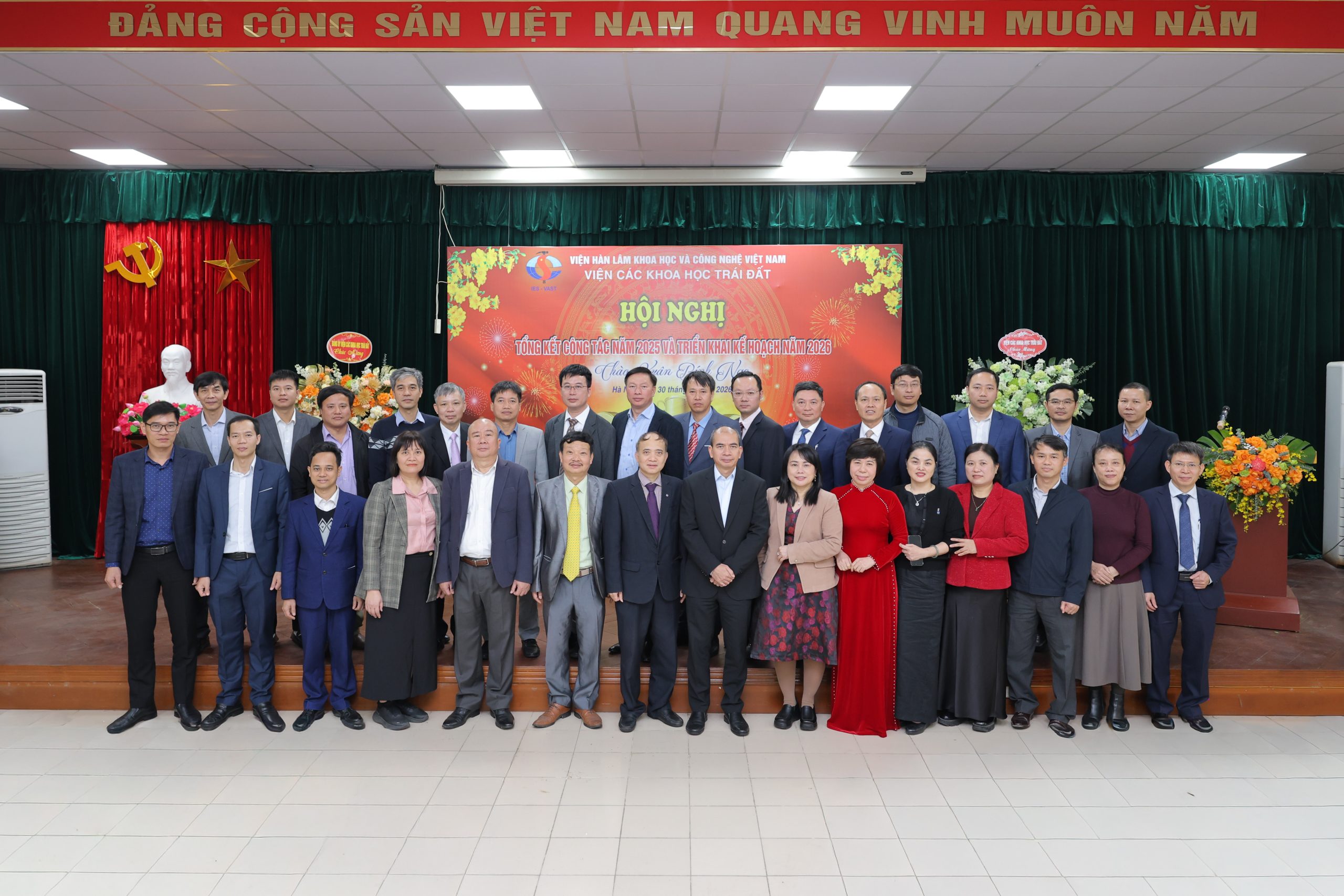 Viện Các Khoa học Trái đất tổ chức thành công Hội nghị tổng kết công tác năm 2025, triển khai kế hoạch năm 2026